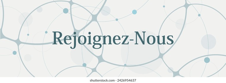 join us sign on white background