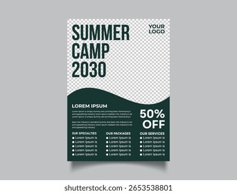 Join Us for Summer Camp 2030 in a Professional Event Layout with Discount Details