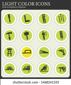 joinery web icons for user interface design