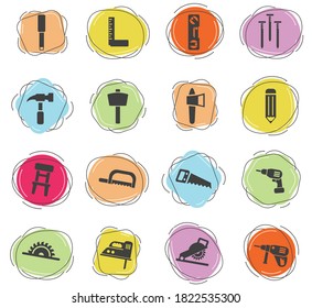 Web-Icons für die Benutzeroberfläche