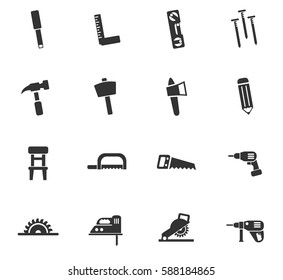 joinery web icons for user interface design
