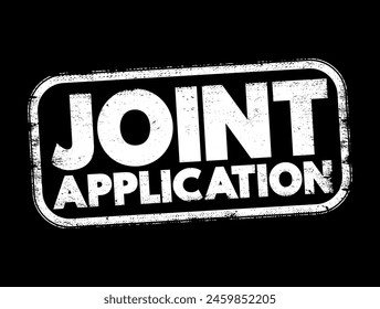 Joint Application - you can apply to up to six study programmes with one application form, text concept stamp
