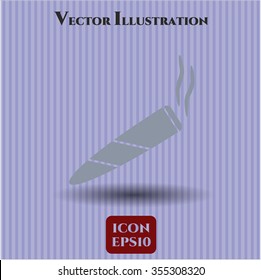 Icono o símbolo de unión (cigarrillo)