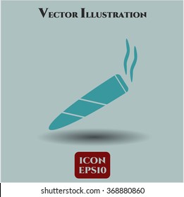 Joint (cigarette) icon or symbol