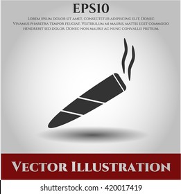 joint cigarette icon vector symbol flat eps jpg app