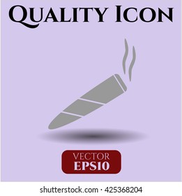 icono de cigarrillo conjunto símbolo vector eps plana jpg aplicación