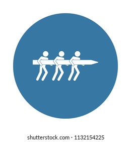 joint drag and drop icon in Badge style 