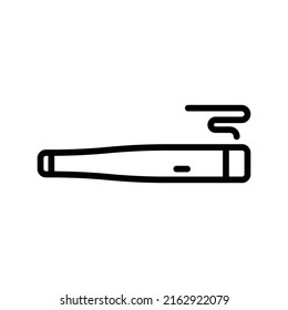 Joint Icon. Line Art Style Design Isolated On White Background