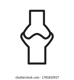 joint icon or logo isolated sign symbol vector illustration - high quality black style vector icons
