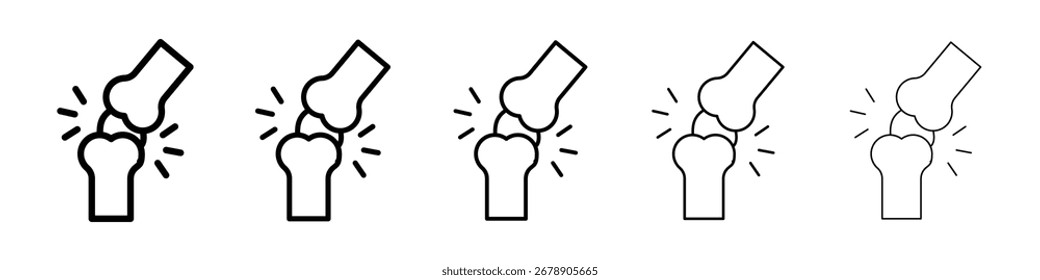 Ilustración de Arte vectorial de icono de junta