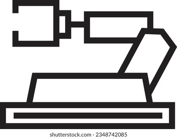 Rahmensymbol des gemeinsamen Industrierobots