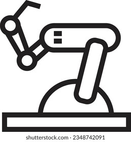 Joint Industry Robot Outline Icon