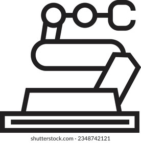 Joint Industry Robot Outline Icon