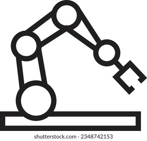 Joint Industry Robot Outline Icon