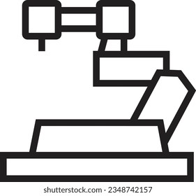 Joint Industry Robot Outline Icon