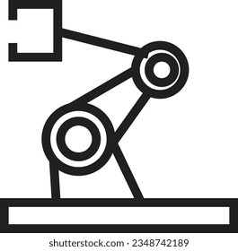 Joint Industry Robot Outline Icon