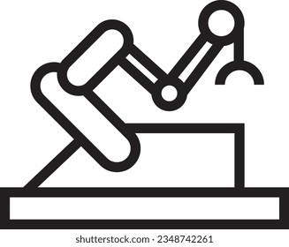 Joint Industry Robot Outline Icon