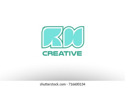 joint joined letter combination green pastel alphabet letter ej e j logo icon design company