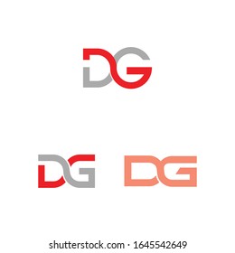 Logotipo vectorial dj de letra conjunta