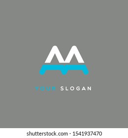 A & A Joint logo design vector template