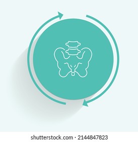 Joint Pain icon vector design