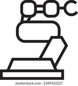 Joint Robot Industry Outline Icon