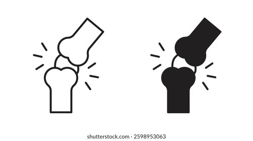 Joint vector line icon illustration collection.