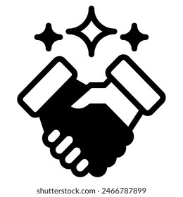 Joint Venture icon for web, app, infographic, etc