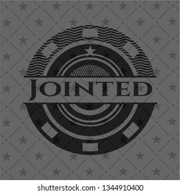 Jointed dark badge