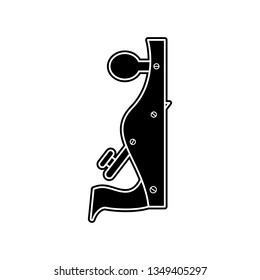 jointer  icon. Element of Home repair tool for mobile concept and web apps icon. Glyph, flat icon for website design and development, app development