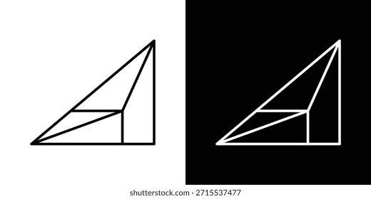 Joist icon in line design. Editable stroke icons.