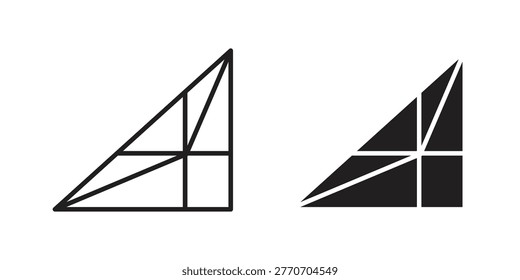 Joist icon template color editable. for graphic and web design.