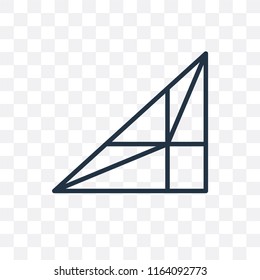 Joist vector icon isolated on transparent background, Joist logo concept