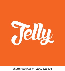 joke text on orange background.