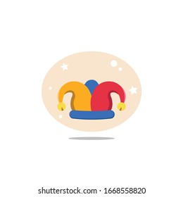 elemento de diseño de icono plano del tapón de broche