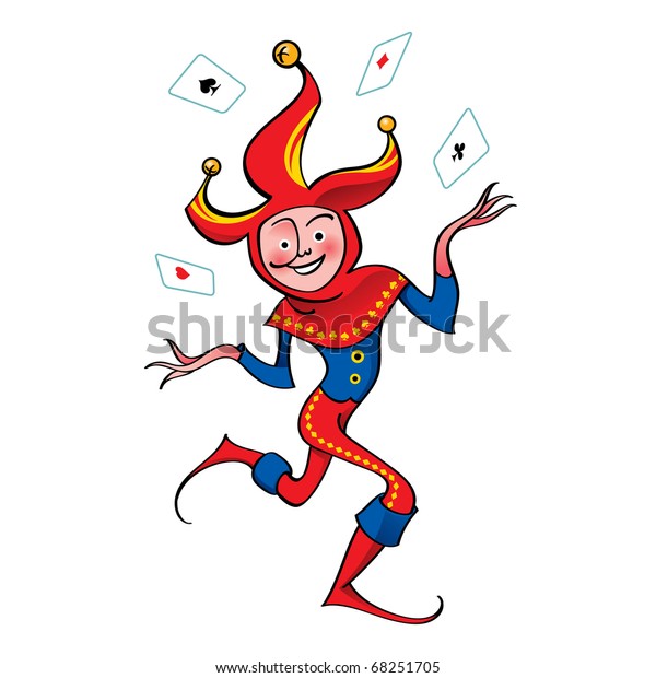 Joker Clown Stock Vector (Royalty Free) 68251705