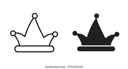 Joker hat icon in vector. Logotype