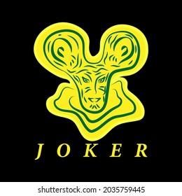 
Joker logo design vector can be used for personal or community logo, joker icon vector eps 10