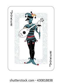 Joker. Playing Card.