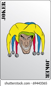 The Joker playing card