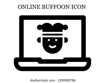 Joker search icon. Editable Joker search icon for web or mobile.