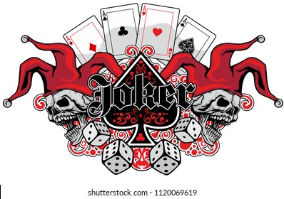 Joker Tattoo Images Stock Photos Vectors Shutterstock