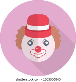 joker vector flat color icon 