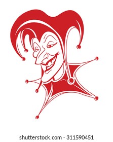 Joker vector illustration