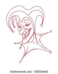 Joker vector illustration