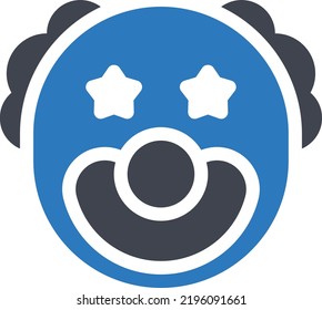 ilustración de joker Vector en un fondo transparente. Símbolos de calidad superior. Iconos vectoriales de glifos para diseño de conceptos y gráficos.