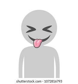 joking face expresssion