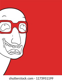 joking face illustration