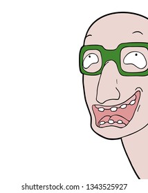 joking face illustration