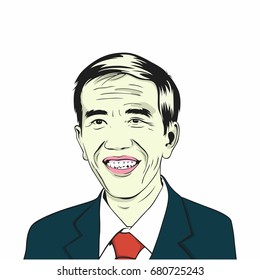 jokowi images stock photos vectors shutterstock https www shutterstock com image vector joko widodo jokowi indonesian president vector 680725243